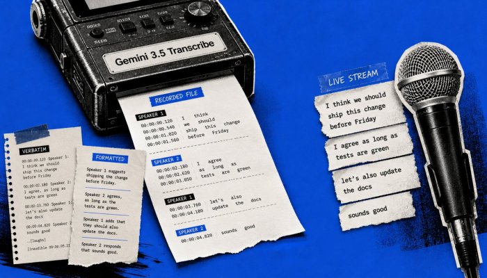 Gemini 3.5 Transcribe Goes GA—85+ Locales, With Feature Tradeoffs