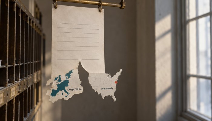 DeepL Write oder Grammarly: Deutsch und Datenstandort trennen die Tools
