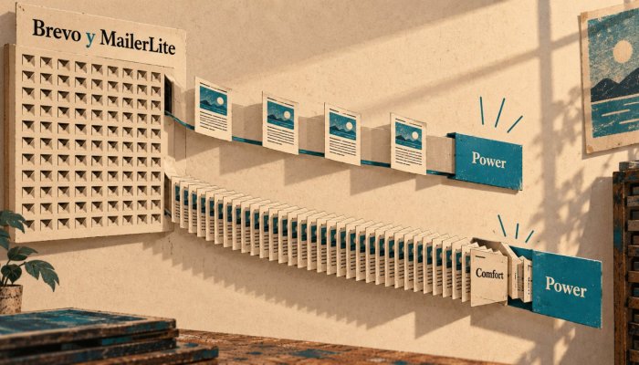Brevo o MailerLite: tu frecuencia de envío puede invertir el ahorro