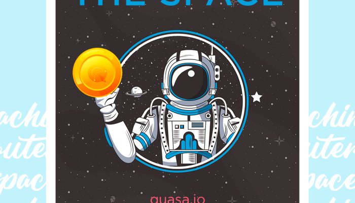Quasacoins (QUA) sent to members of the QUASA airdrop