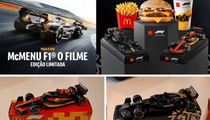 Apple Partners with McDonald’s to Promote Brad Pitt’s F1 Movie with Exclusive 1:43 Scale Cars in Latin America