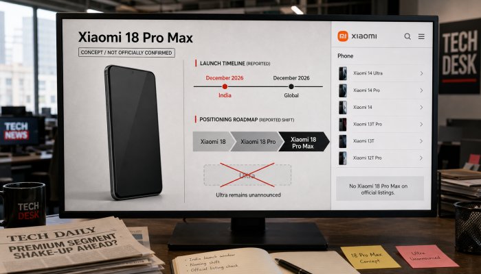 xiaomi 18 pro max: भारत में दिसंबर लॉन्च की रिपोर्ट, पर आधिकारिक पुष्टि बाकी