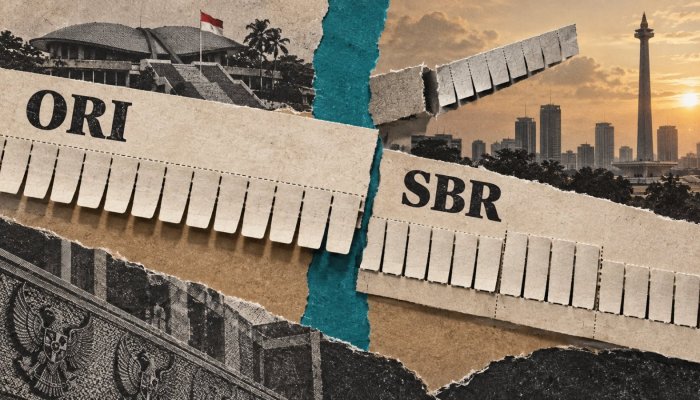 ORI atau SBR: kupon tetap menukar perlindungan saat bunga naik