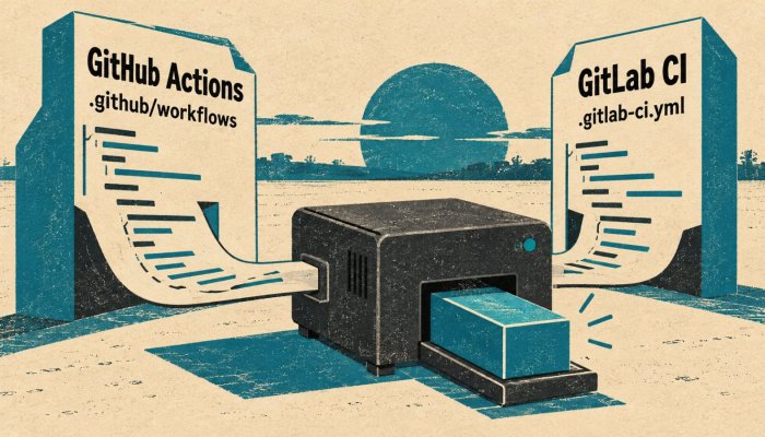GitHub Actions ou GitLab CI: o runner próprio muda a conta e a migração