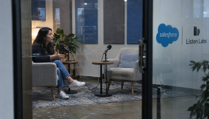 Salesforce membeli Listen Labs—riset pelanggan beralih ke agen AI