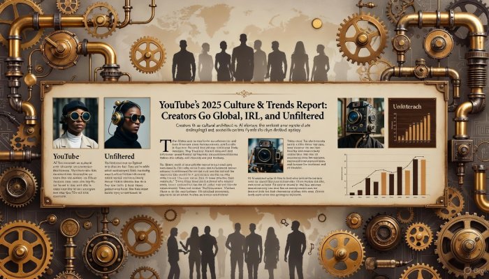 YouTube's 2025 Culture & Trends Report: Creators Go Global, IRL, and Unfiltered