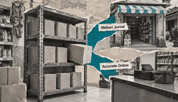 Accurate vs Jurnal: harga awal berbeda, add-on menentukan total biaya