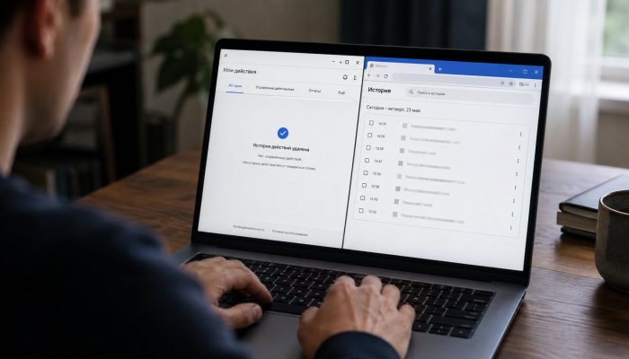 Удалили историю Google, но она осталась: My Activity не очищает браузер