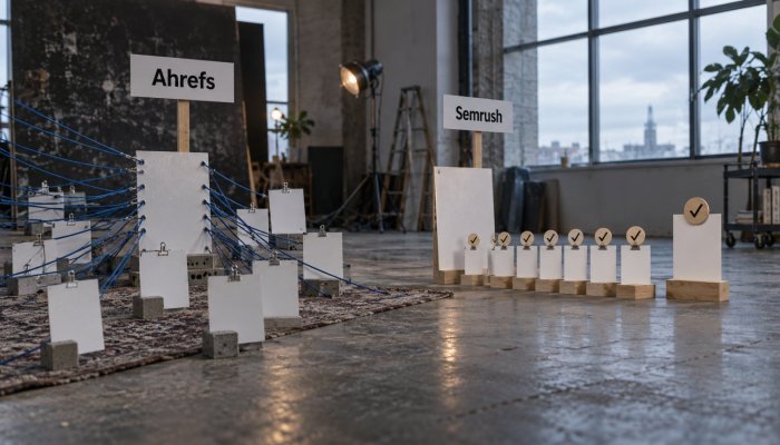 Ahrefs vai Semrush: līdzīga sākuma cena pērk atšķirīgu darba plūsmu