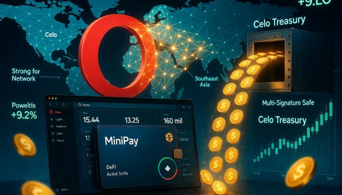 Opera Goes All-In on Crypto: Wants 160M CELO Tokens Instead of Cash in Major Celo Proposal