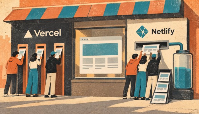 Vercel না Netlify—$২০ সমান হলেও দলের আকারে বিল বদলে যায়