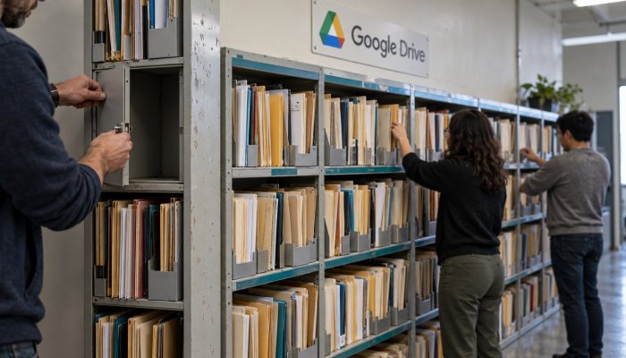 Сотрудник ушёл, файлы остались: зачем команде общий диск Google