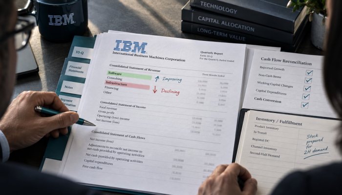 IBM的AI故事先看现金流:软件增长不等于预算没被挤压