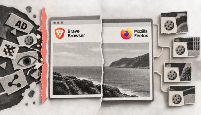 Brave apo Firefox: privatësia standarde përballet me kontrollin e imët