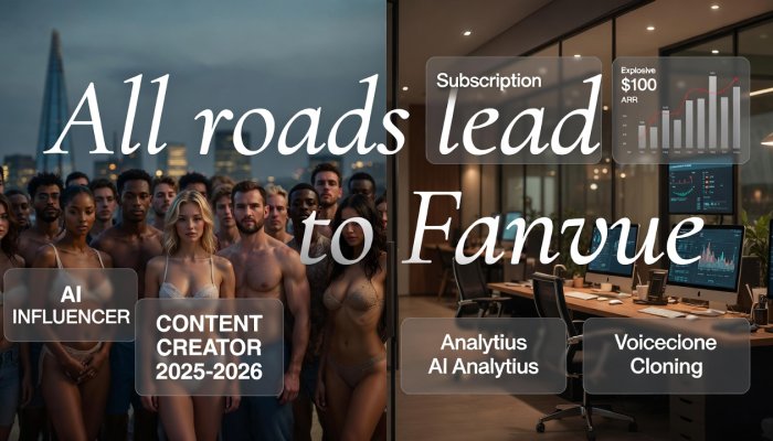 All Roads Lead to Fanvue: Why AI Influencers Are Flocking to the Platform in 2026