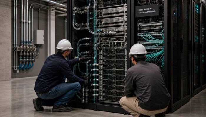 Cisco leva sua fábrica de IA ao rack inteiro — com entrega prevista para outubro