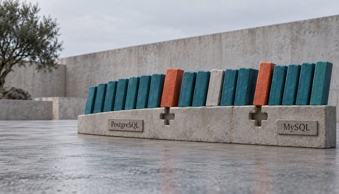 PostgreSQL vai MySQL: viens ātruma tests uzvarētāju neizvēlas
