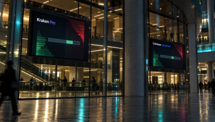 Kraken eller Coinbase? Ordretypen flytter kryptogebyret