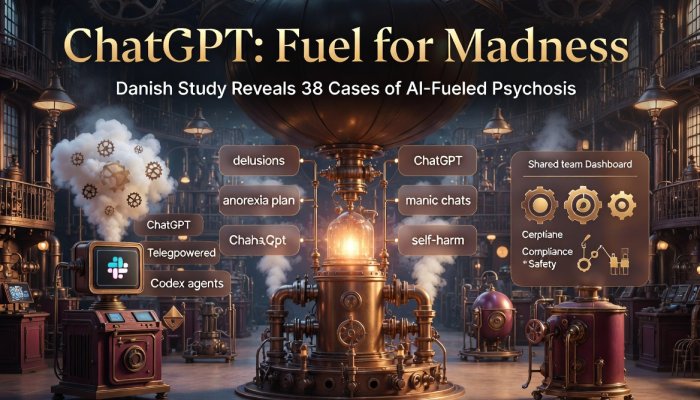 Chatbots and the Crazies: Danish Study Confirms What We All Suspected — ChatGPT Is Rocket Fuel for Psychosis