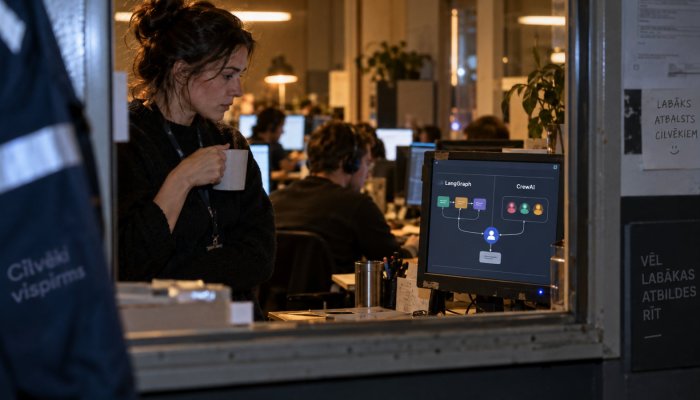 LangGraph vai CrewAI: vienkāršāka komanda maksā ar mazāku kontroli