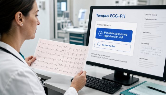 FDA izinkan AI membaca tanda hipertensi paru dari rekaman ECG biasa