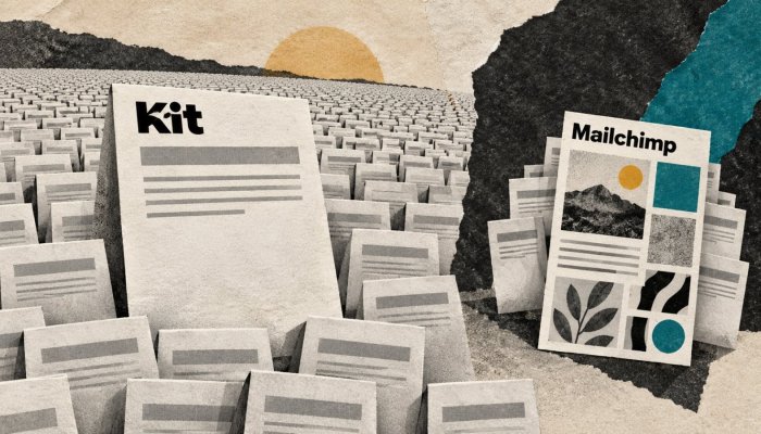 Kit eller Mailchimp: gratislistan är generös tills designen blir jobbet