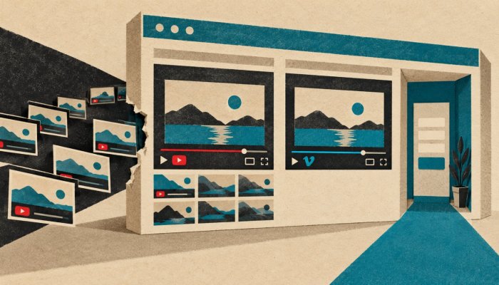 官网嵌视频选YouTube还是Vimeo:免费可能会把访客带走
