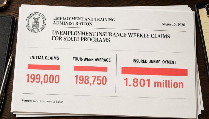 Jobless Claims Rose to 199,000—Layoffs Still Look Historically Low
