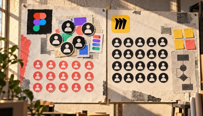 Miro ali FigJam: pri 25 ljudeh lahko razlika doseže 5.300 $ na leto