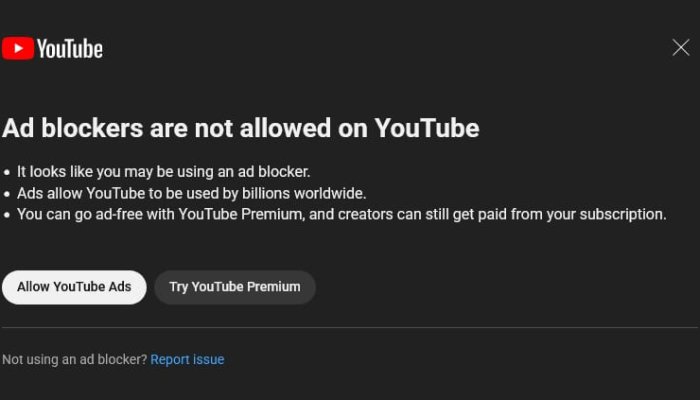 YouTube Escalates Battle Against Ad Blockers