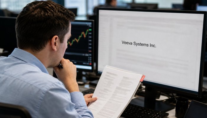 Veeva cresce 18% e ação avança 7% — software vertical volta ao radar