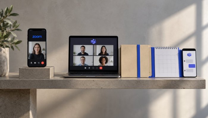 Zoom ali Microsoft Teams: sestanek ali celoten delovni prostor
