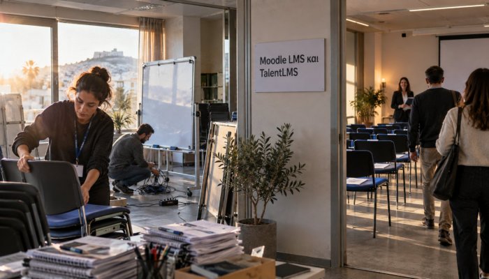Moodle ή TalentLMS: το δωρεάν λογισμικό μεταφέρει το κόστος στη διαχείριση