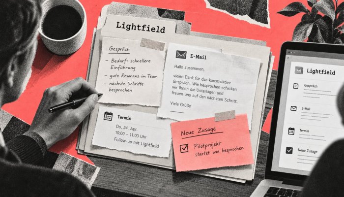 Lightfield erhält 47 Millionen Dollar – das CRM soll sich selbst pflegen