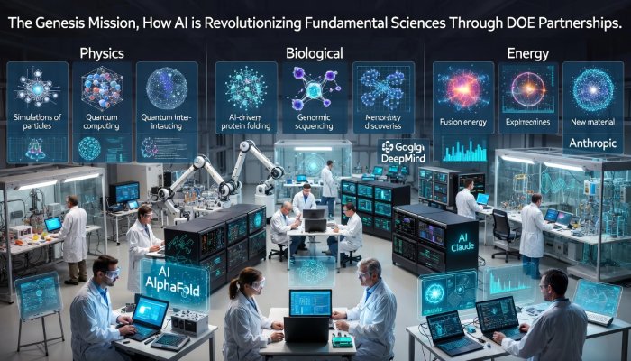 The Genesis Mission: How AI is Revolutionizing Fundamental Sciences Through DOE Partnerships