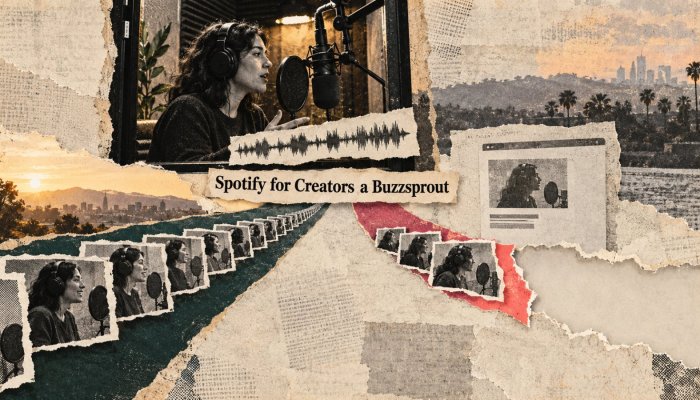 Spotify for Creators, nebo Buzzsprout: zdarma může znamenat méně kontroly
