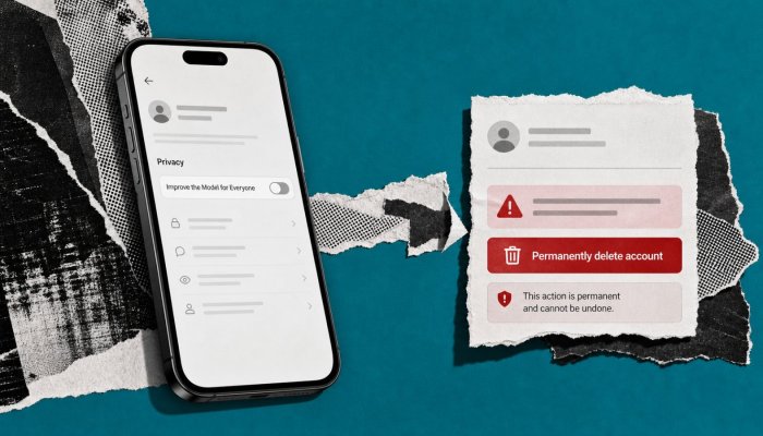Character.AI : désactiver l’entraînement avant de supprimer le compte