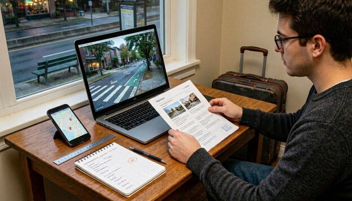 How to Use Google Maps and Street View to Investigate Apartment Safety Issues