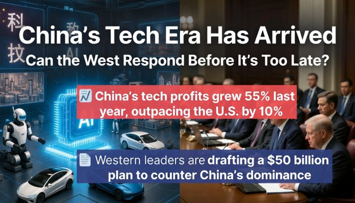China's Tech Era Has Arrived: Can the West Respond Before It's Too Late?