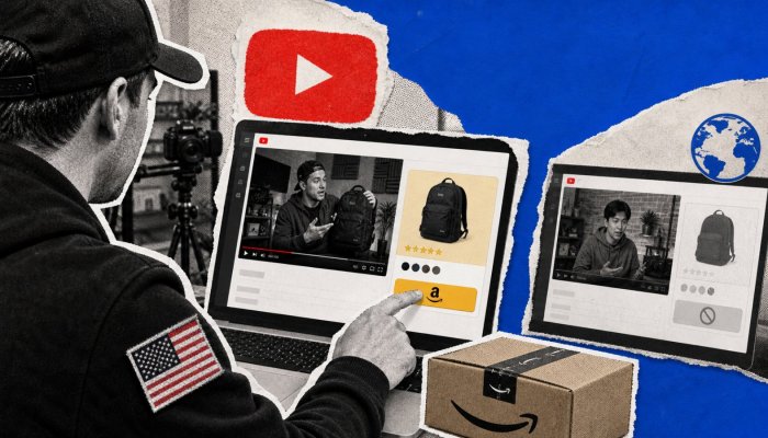 Amazon entra en YouTube Shopping, pero el etiquetado sigue limitado a EE. UU.