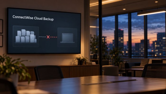 ConnectWise Cloud Backup გაითიშა — აღდგენა და არქივიც მიუწვდომელია