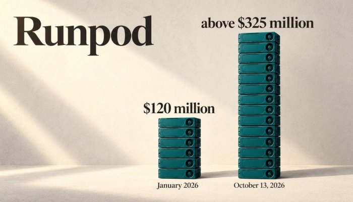 Runpod-ийн давтагдах орлого $325 саяд хүрэв: нэгдүгээр сараас бараг гурав дахин өсөв