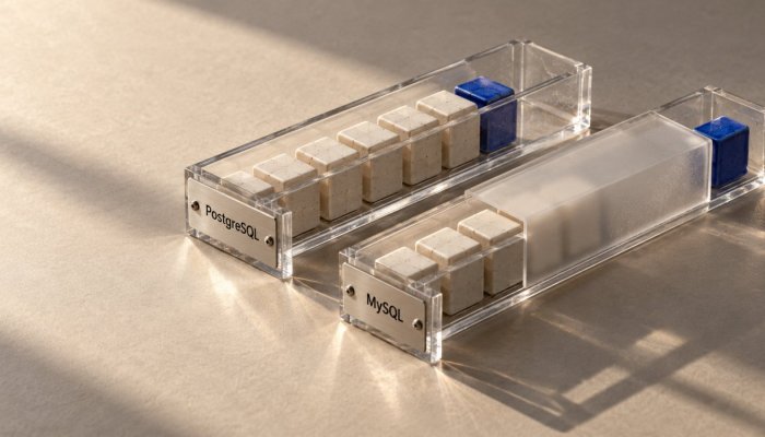 PostgreSQL ou MySQL: o benchmark muda quando a transação muda
