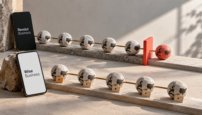Wise Business oder Revolut Business: Das Wechselvolumen kippt die Rechnung