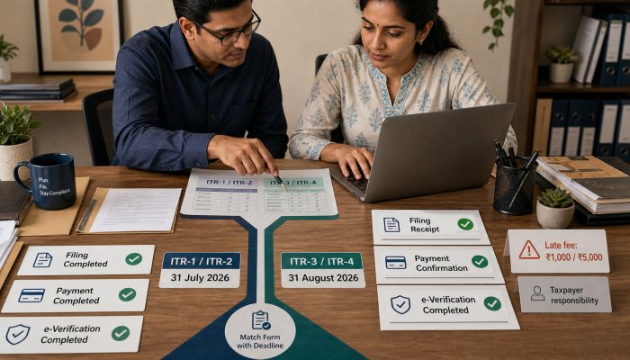 ITR managed service provider penalty: 31 जुलाई बनाम 31 अगस्त की समयसीमा