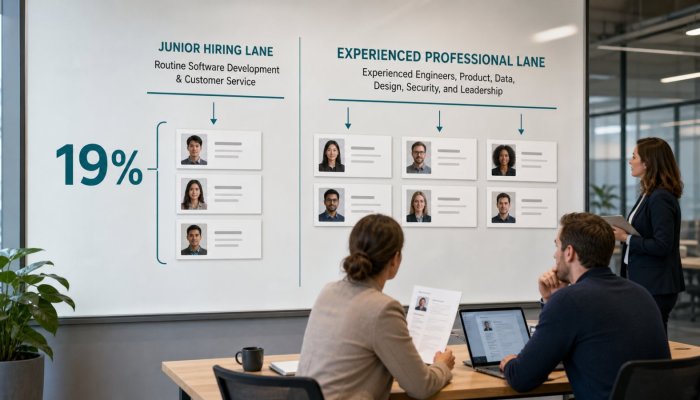 AI’s Entry-Level Employment Gap Reached 19%—Not an Economy-Wide Collapse