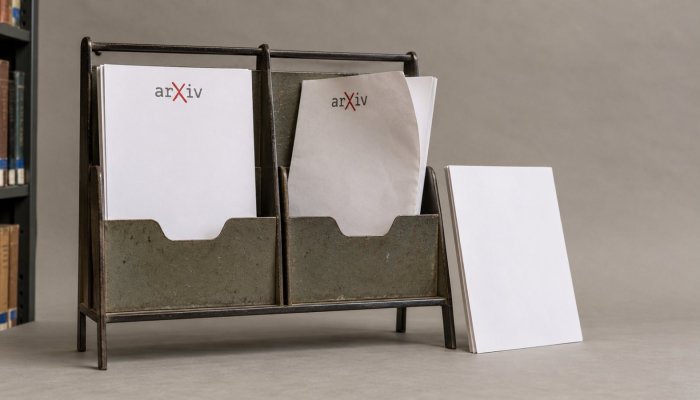arXiv ogranicza zgłoszenia do dwóch miesięcznie — odrzucony tekst też zajmuje limit