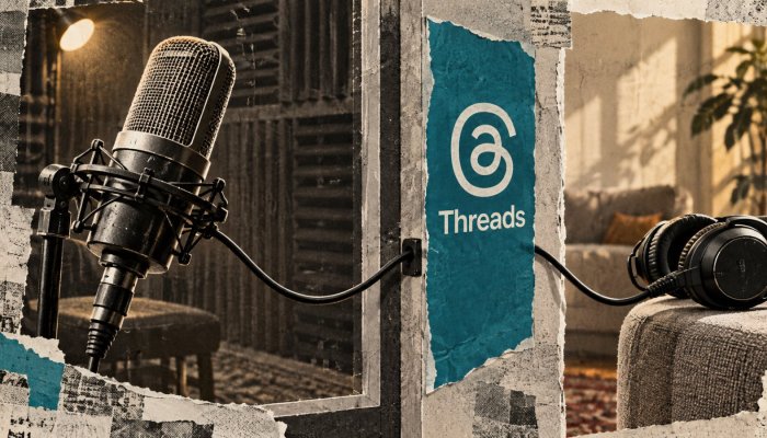 Threads ने पॉडकास्ट क्लिक और सेव दिखाए—कार्यक्रम वहीं सुनाई नहीं देगा