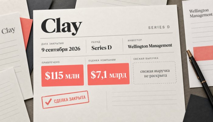 Clay оценили в $7,1 млрд — свежую выручку инвесторам не показали