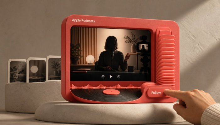 Apple Podcasts vidéo : trois émissions affichent jusqu’à +151 % d’abonnés
